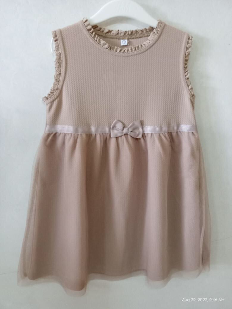 Girls Sleeveless Tutu Dress