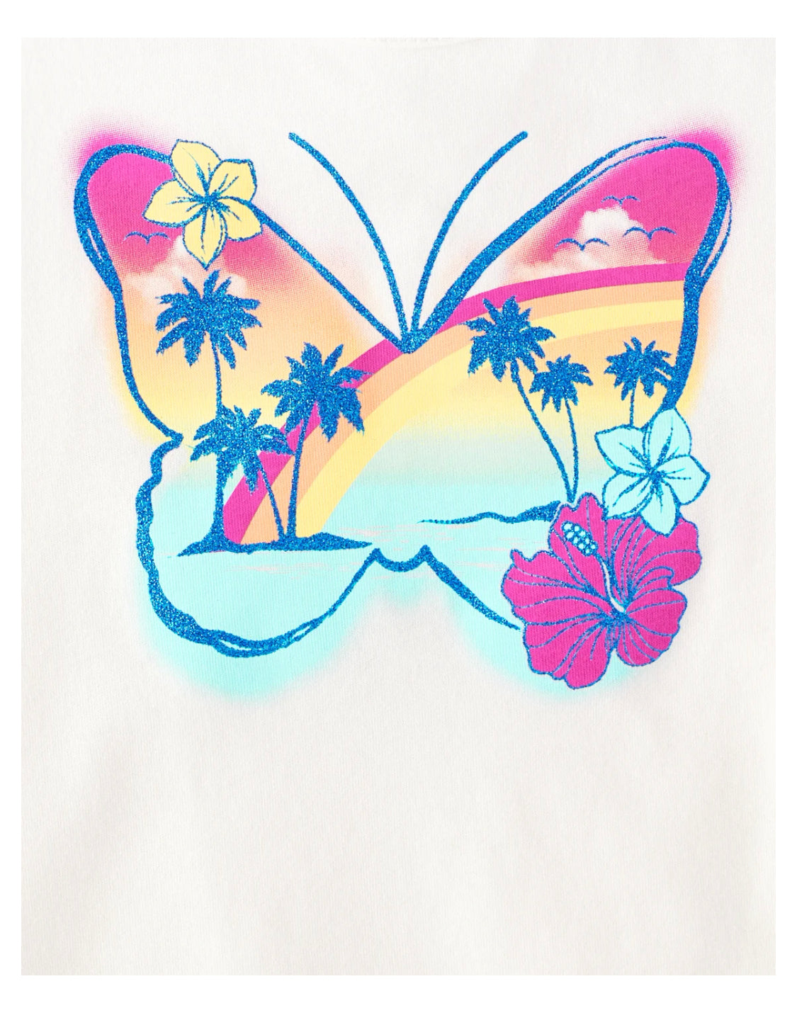 Girls Tank Top with Fringe at The Hems