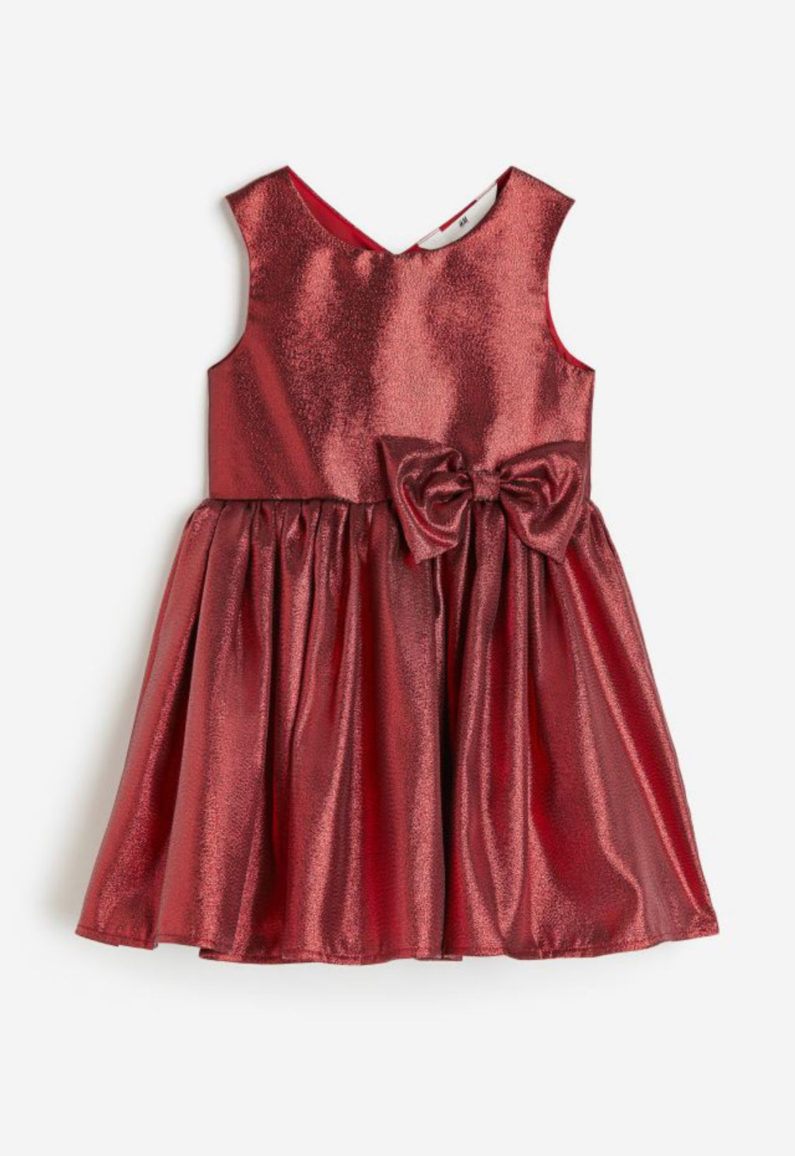 Bow Brocade Dress