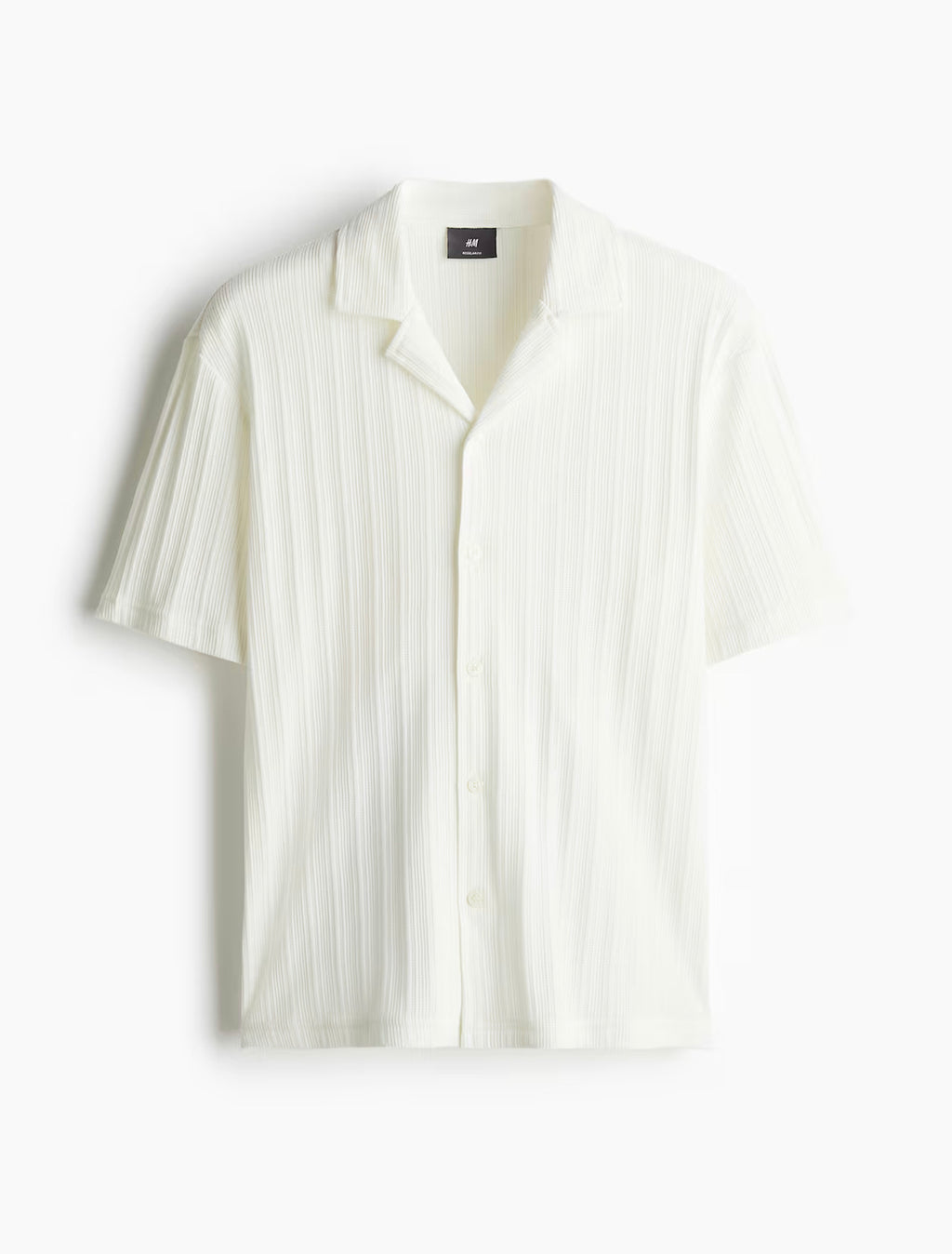 Men’s H&M Regular Fit Knit Resort Shirt