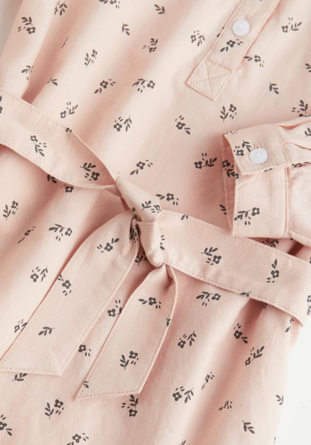 Girls Belted Shirt Dress by H&M.