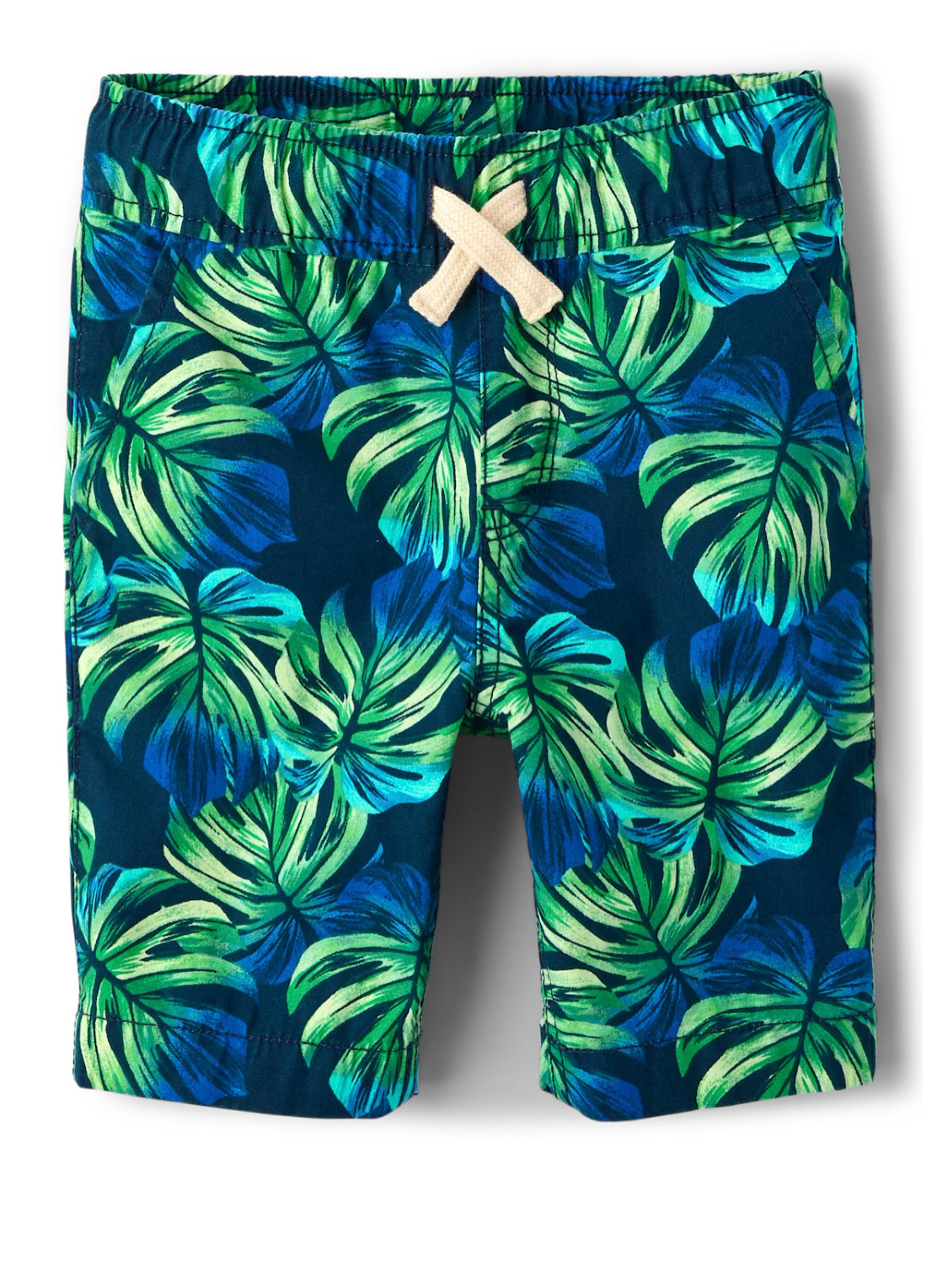 Boys Tropical Draw String Shorts