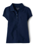 Girls Uniform Raffle Pique Polo.