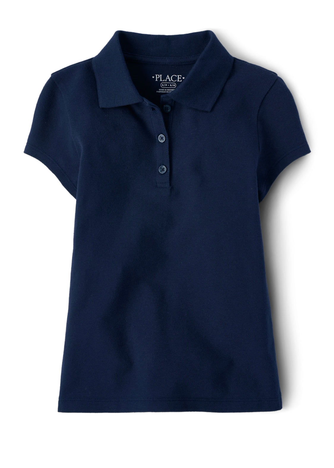 Girls Uniform Raffle Pique Polo.