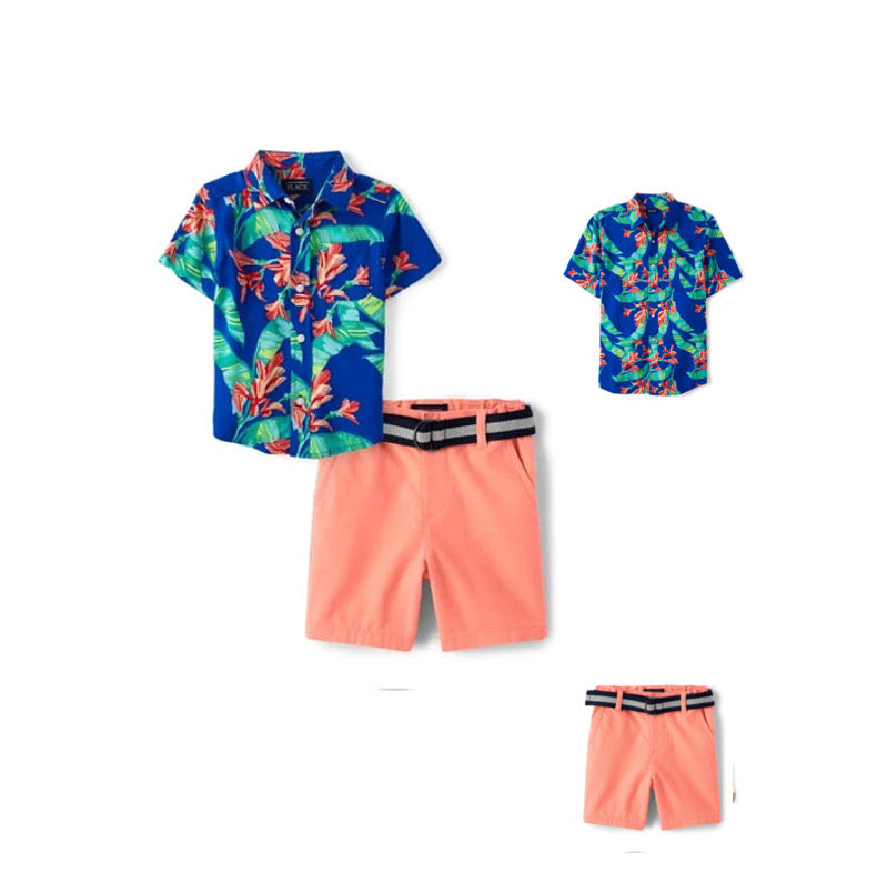 Baby & Toddler Boys Belted Chino Pants.