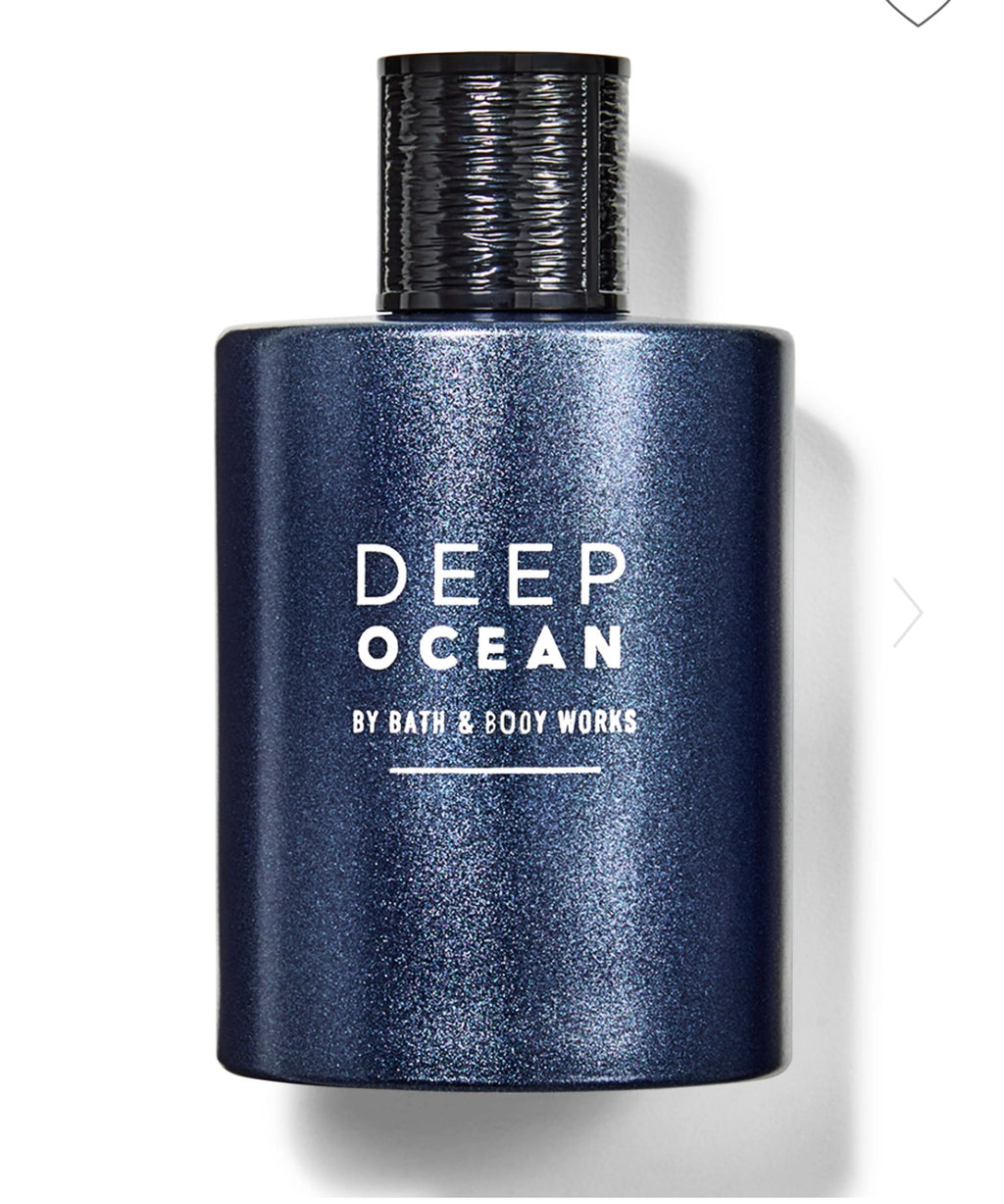 Men’s Deep Ocean Cologne by Bath and Body Works.