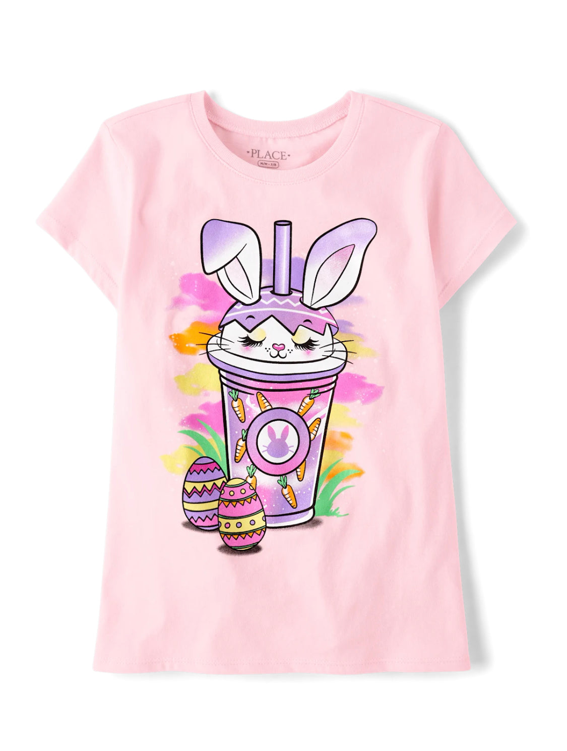 Girls Easter Bunny Graphic Tees