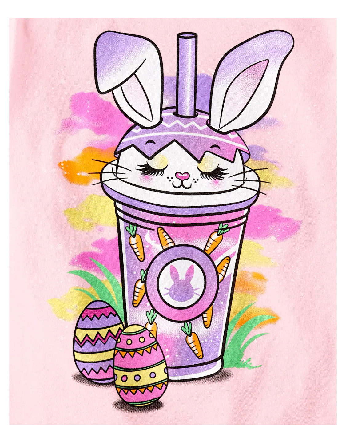 Girls Easter Bunny Graphic Tees