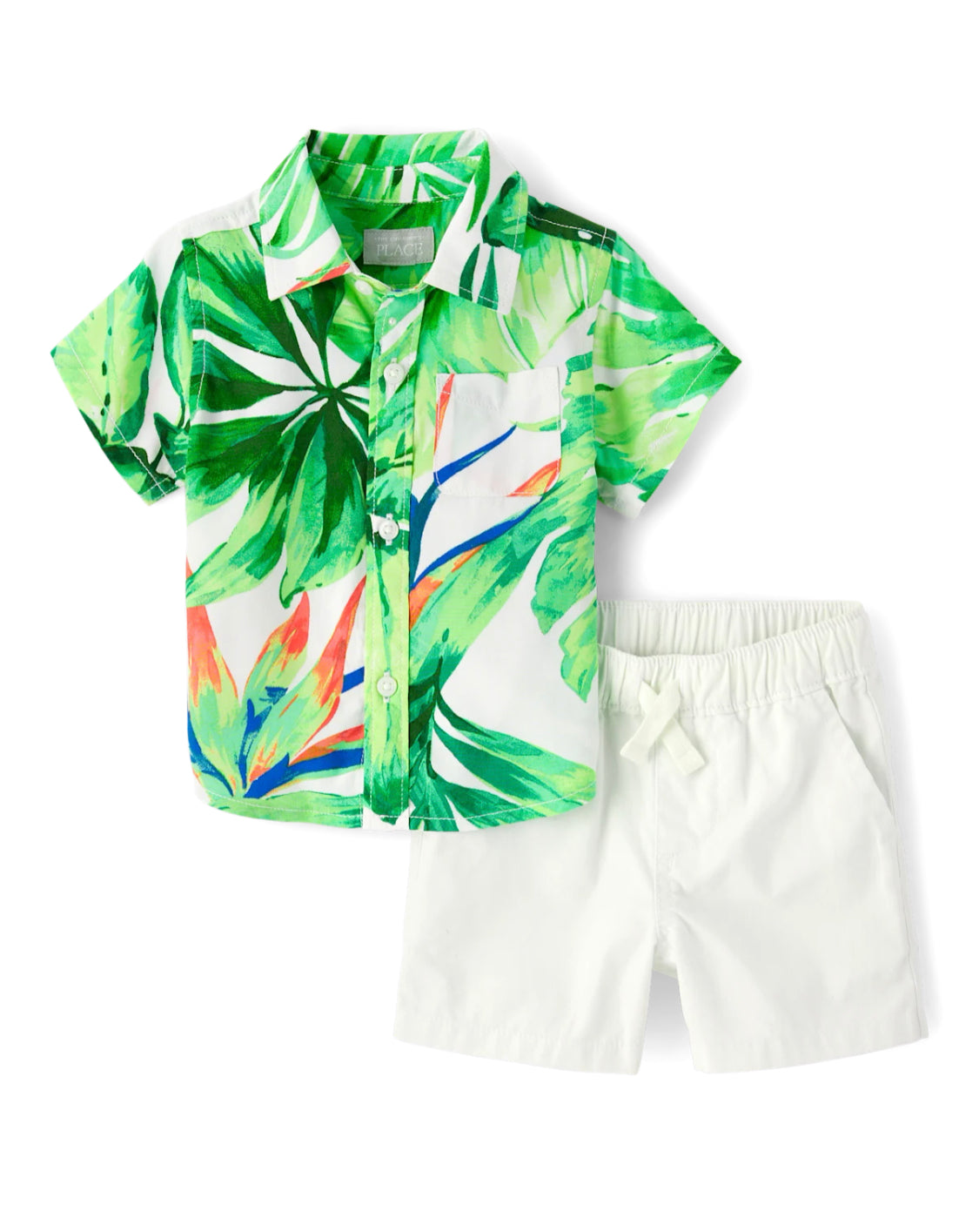 Baby Boys Tropical 2-Piece Set.