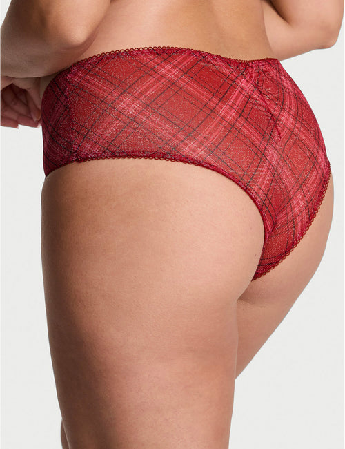 Shimmer Mesh Cheeky Panty by Victoria’s Secret.