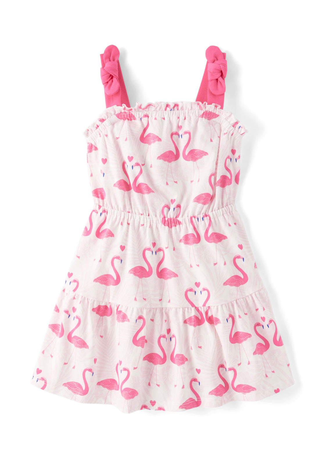Toddler Girls Tiered Tie Shoulder Dress