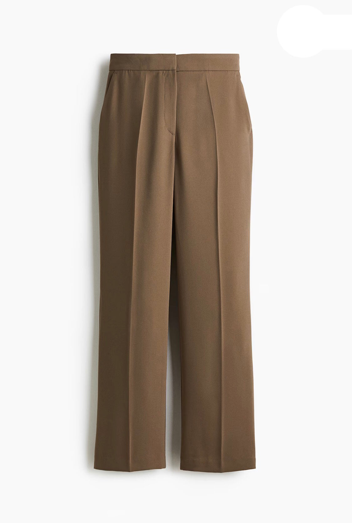 Women’s Straight-Leg Creased Pants by H&M.
