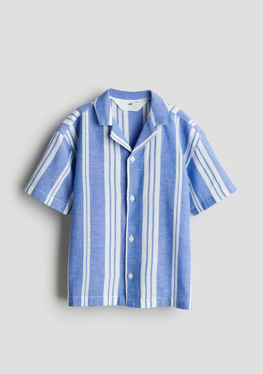 Boys Short Sleeve Button Up Shirt.