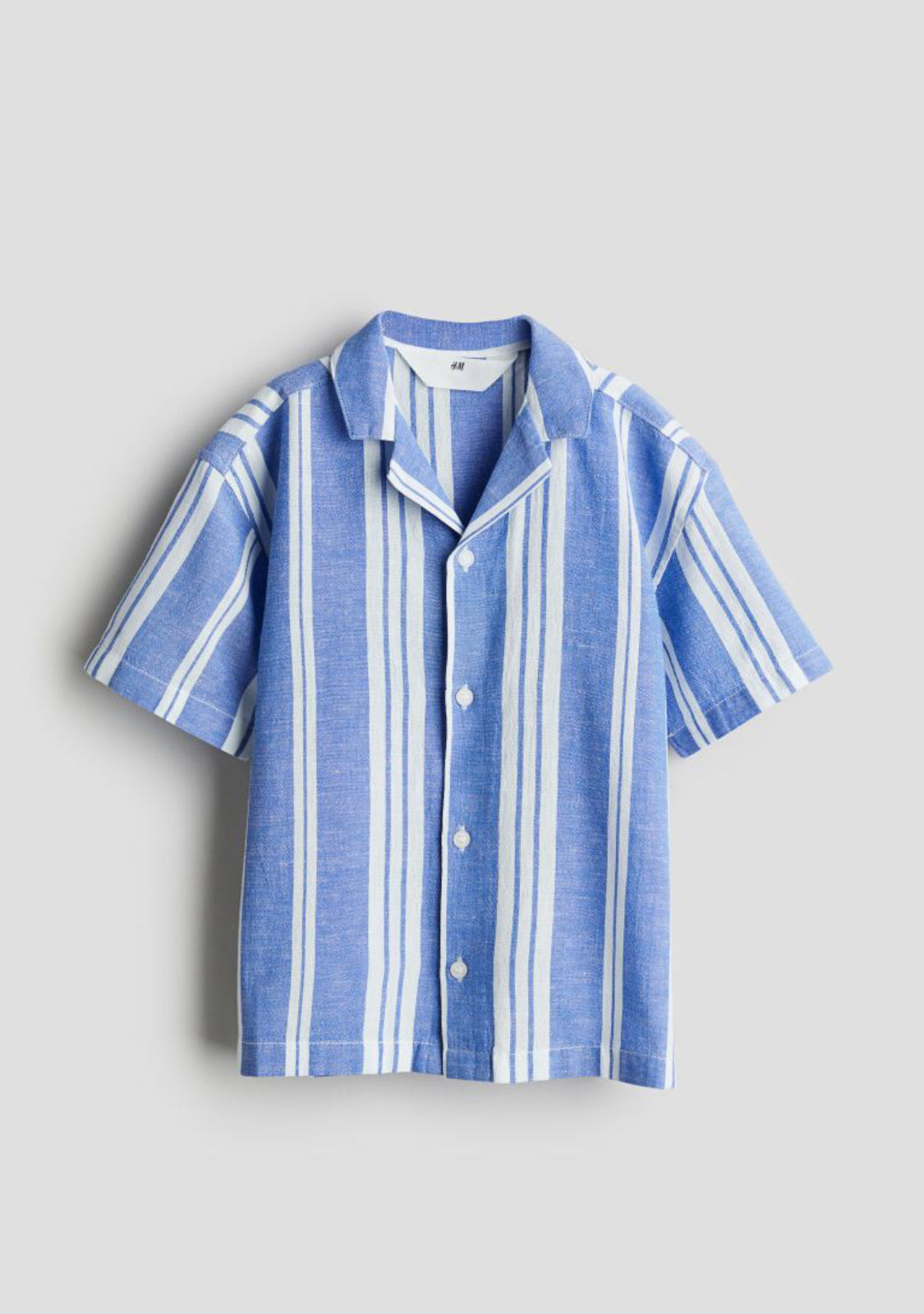 Boys Short Sleeve Button Up Shirt.