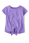 Girls Tie-Front Top