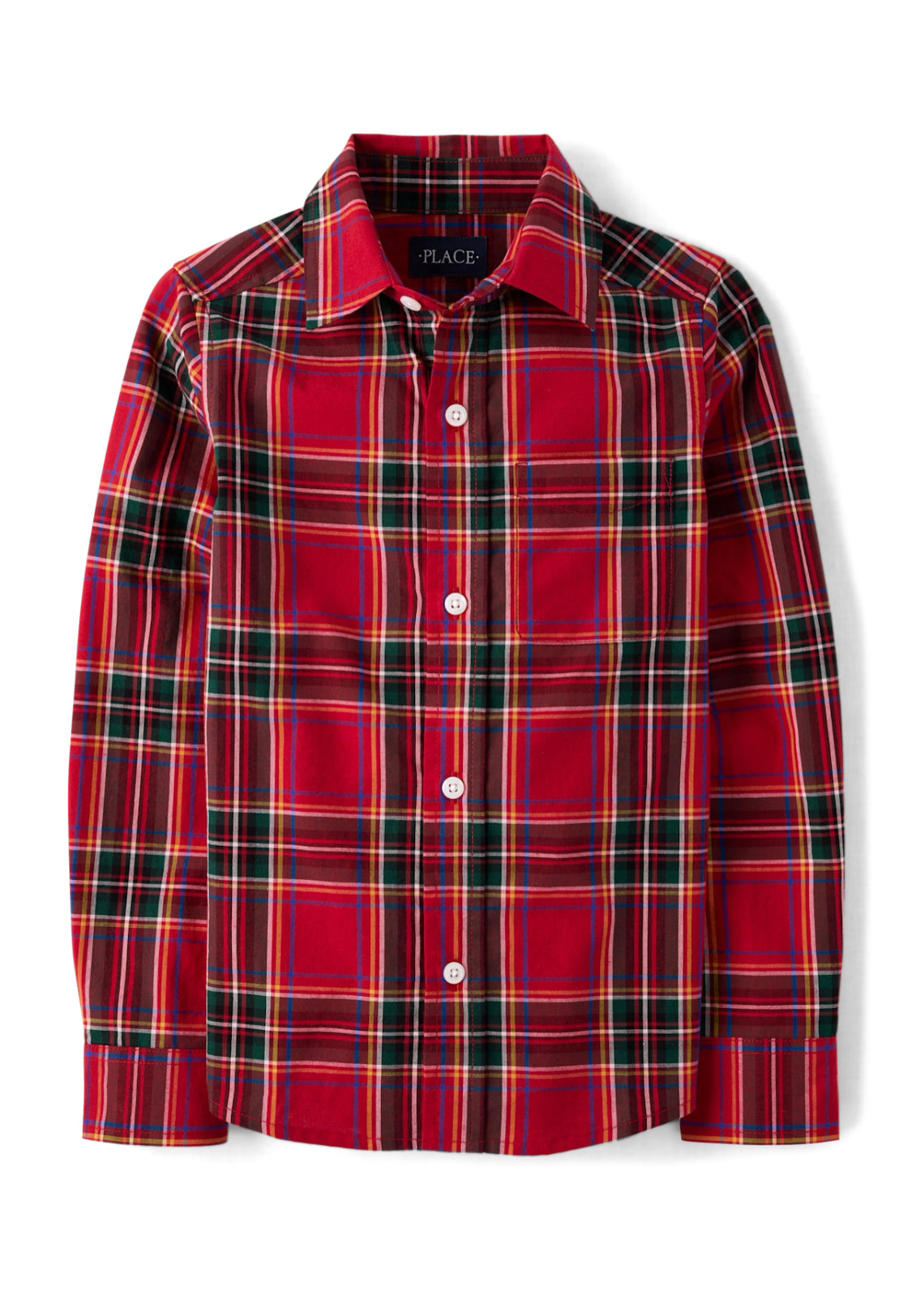 Teen Boys Long Sleeve Flannel Shirt