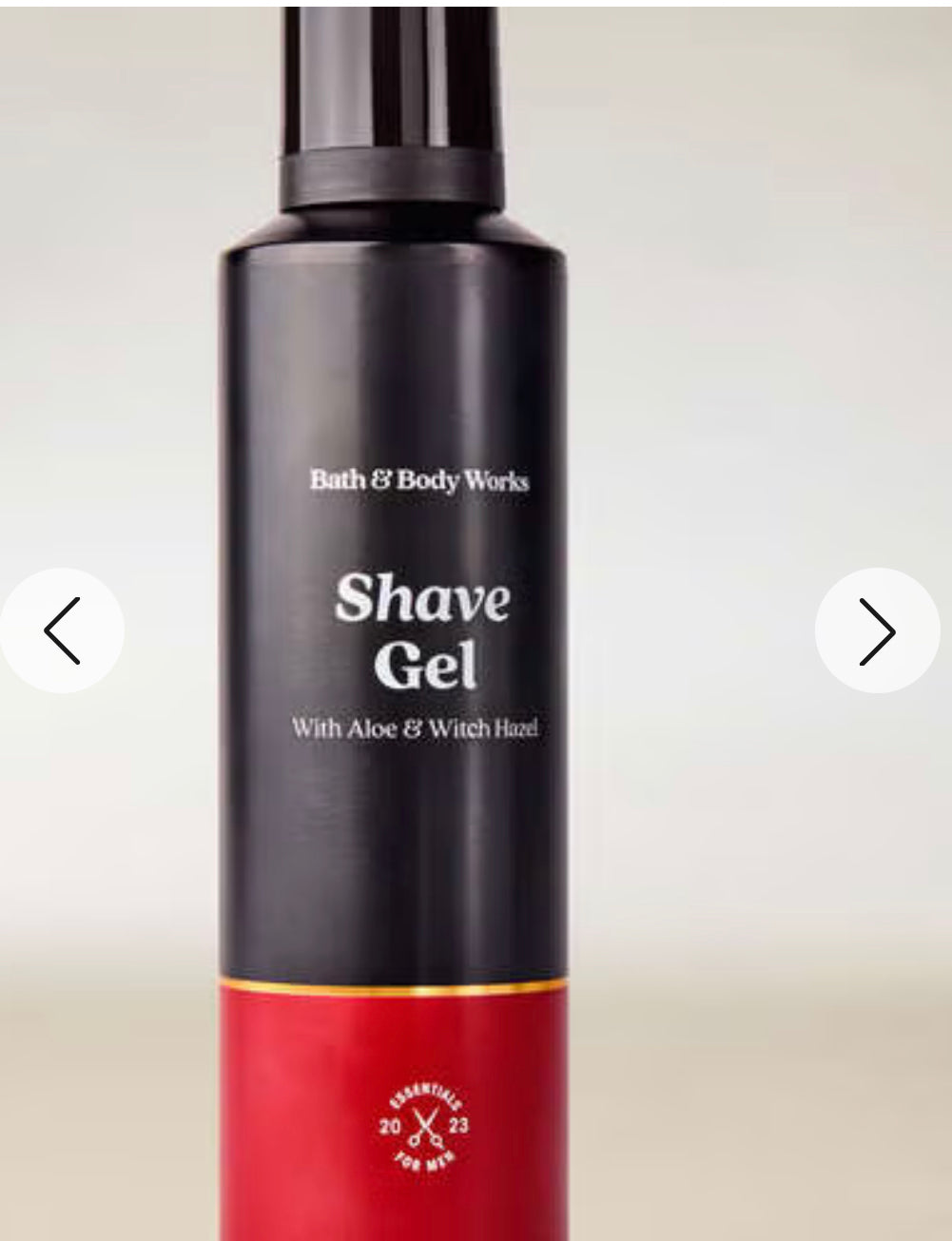 Shave Gel by Bath and Body Works
