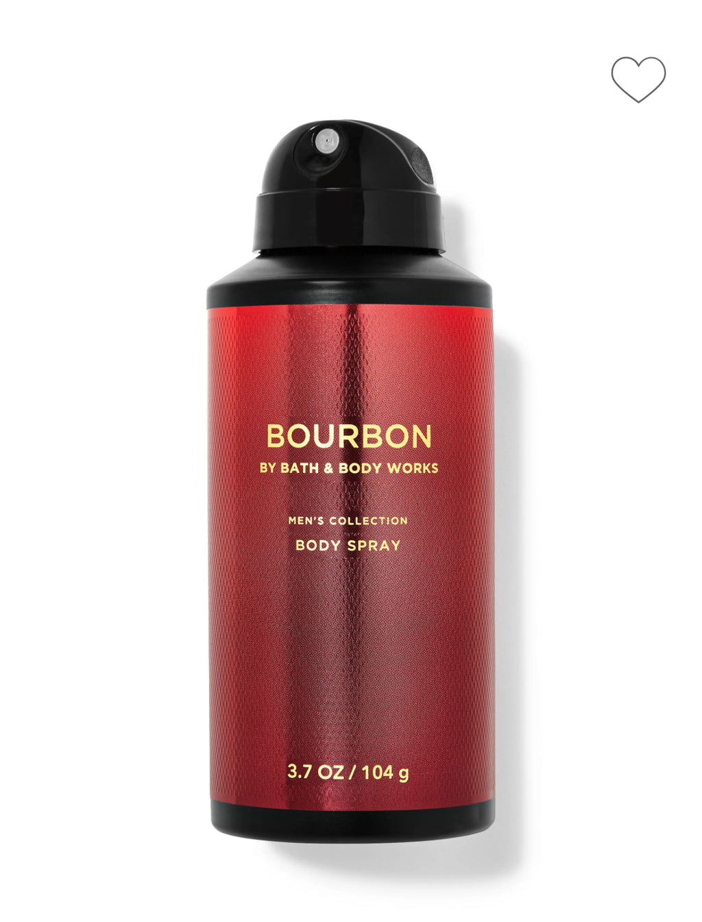 Men’s Bourbon Body Spray by Bath and Body Works.