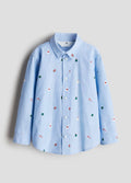 Boys Long Sleeve Button Up Shirt