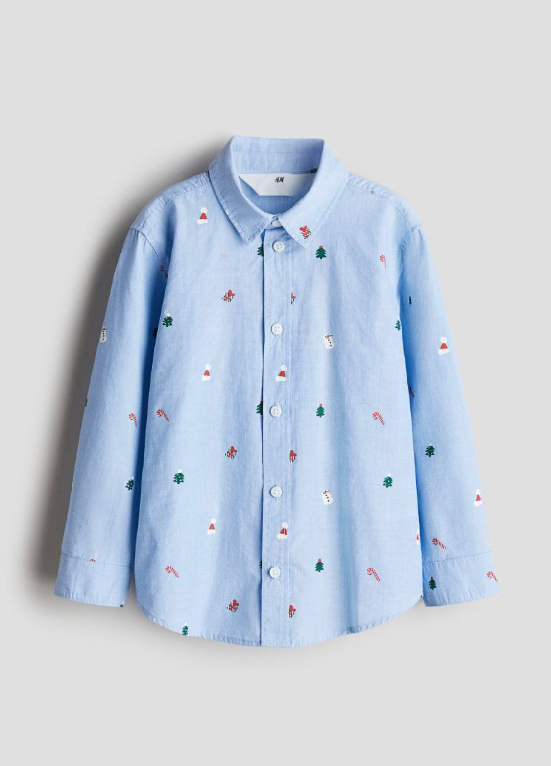 Boys Long Sleeve Button Up Shirt