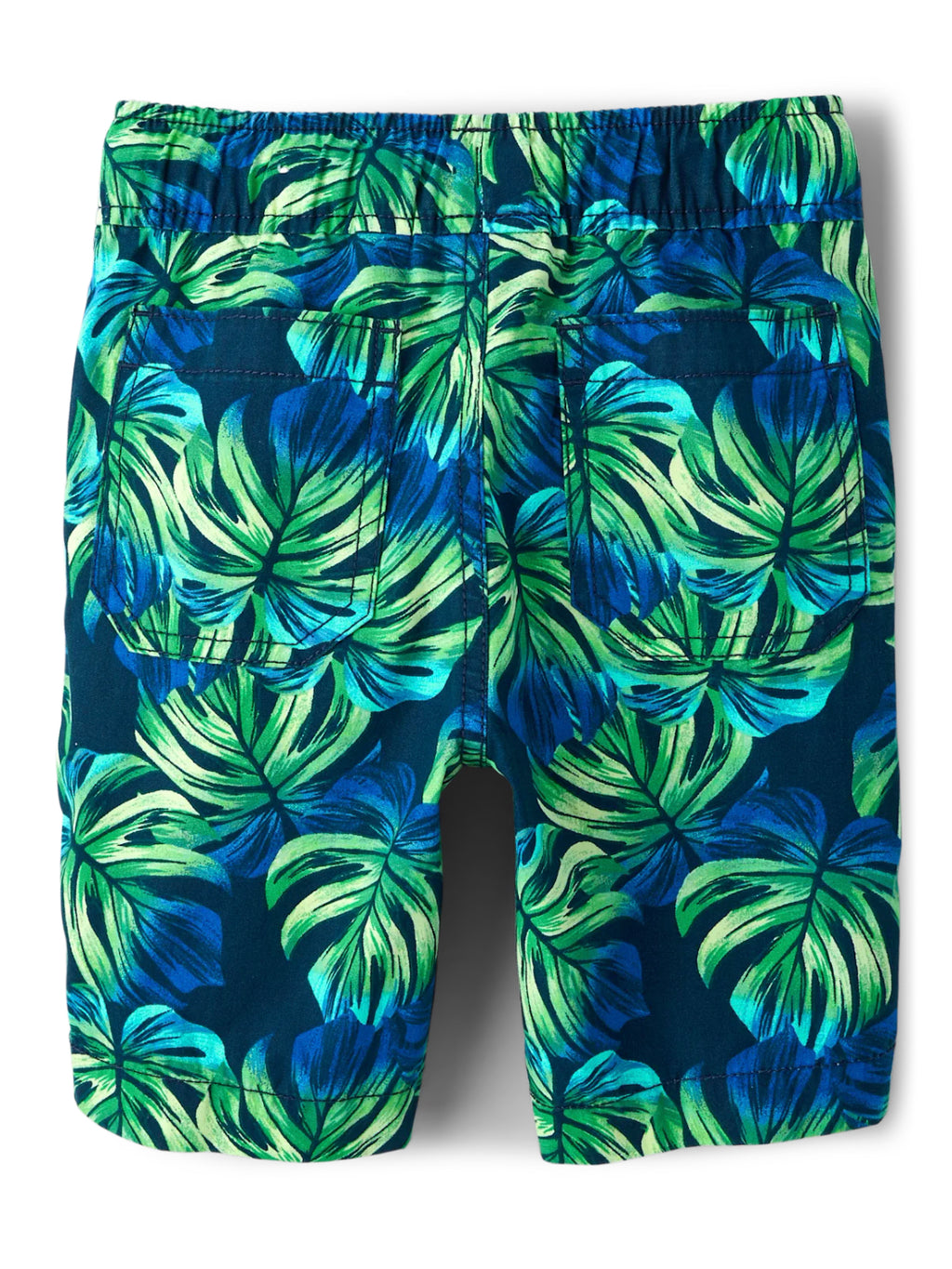 Boys Tropical Draw String Shorts