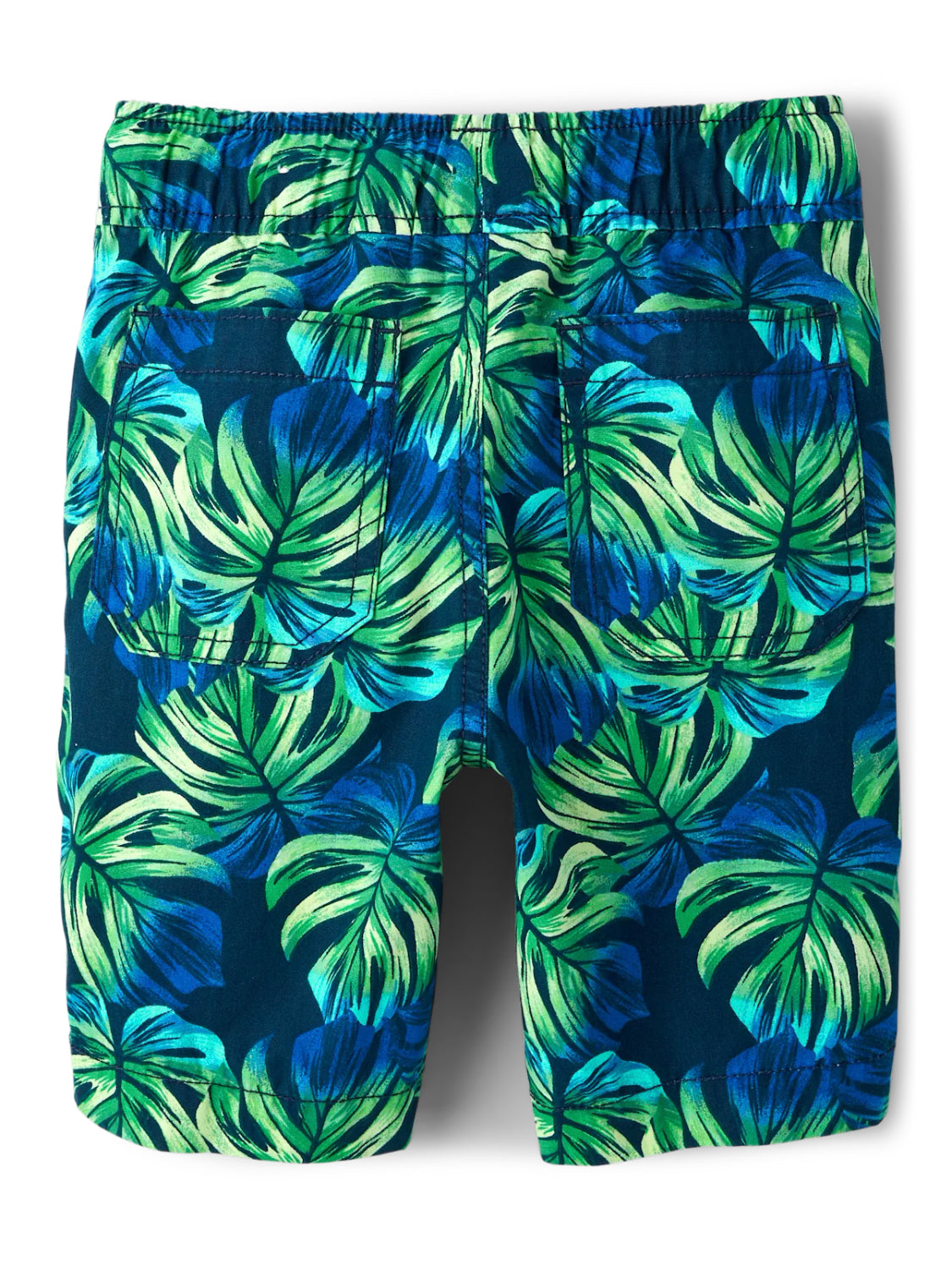 Boys Tropical Draw String Shorts