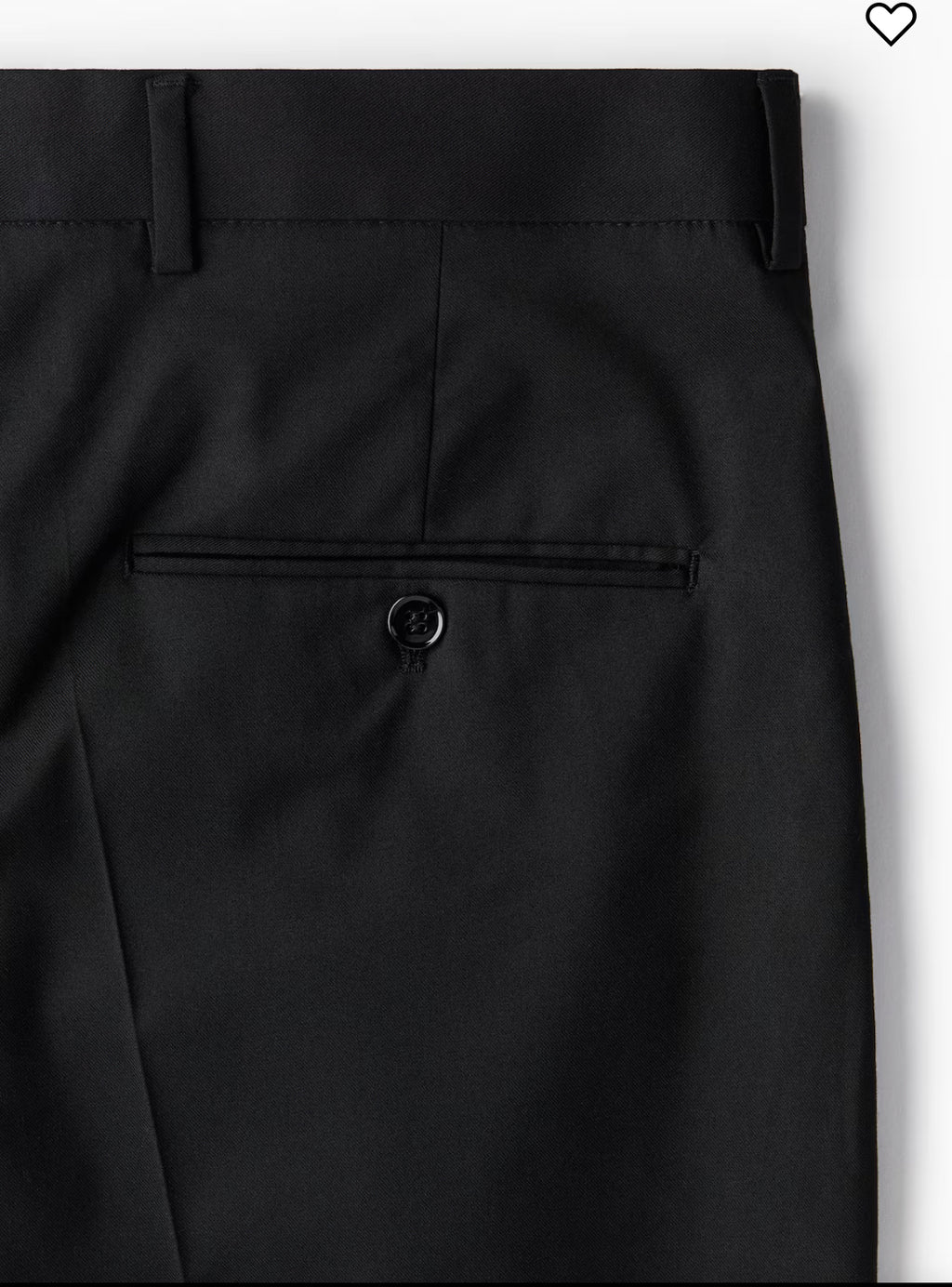 Men’s Straight Fit Suit Pants by H&M