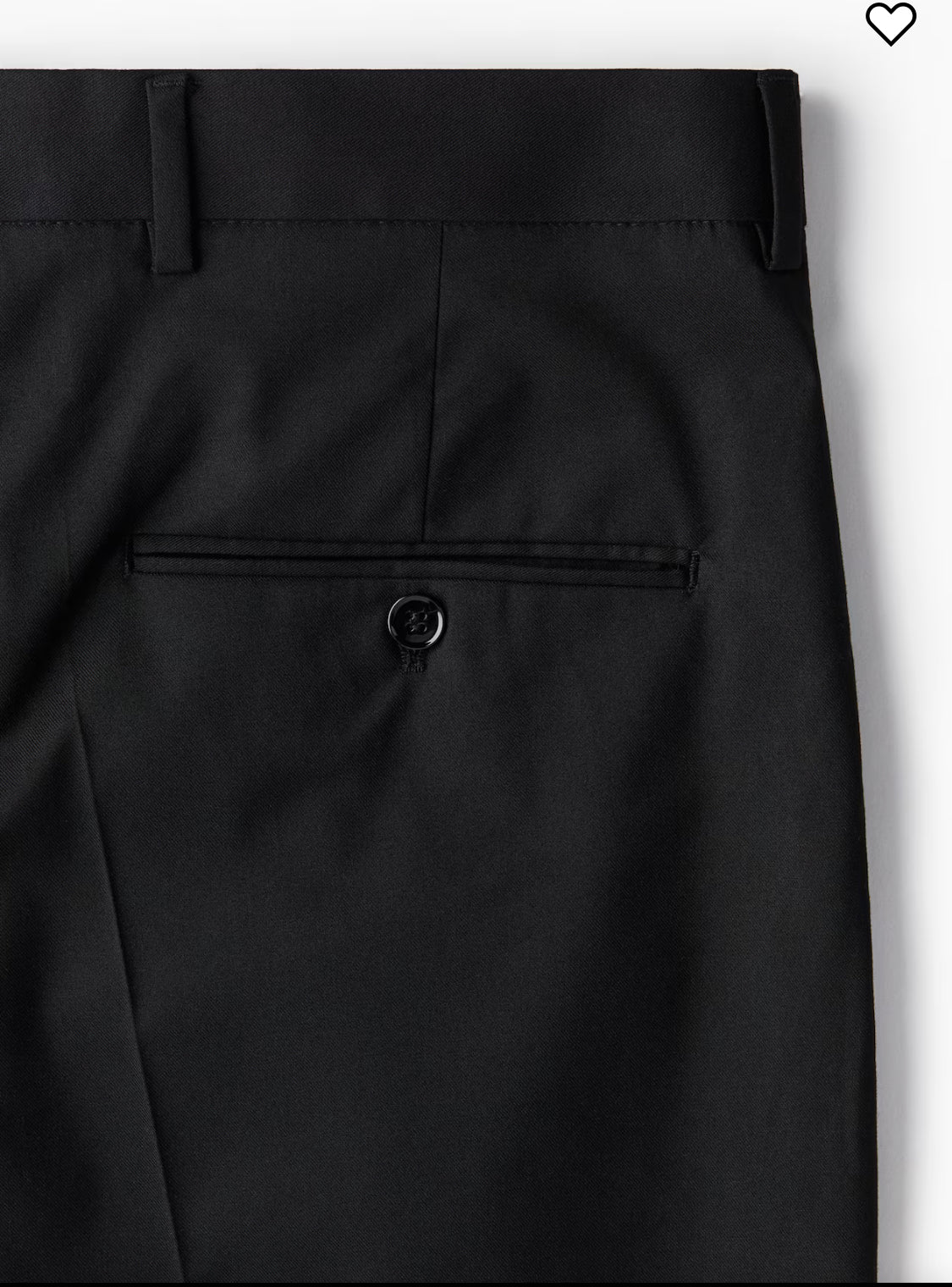 Men’s Straight Fit Suit Pants by H&M