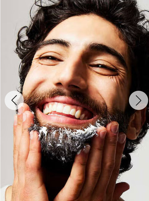 Men’s Ocean Beard And Scruff Cream by Bath and Body Works.