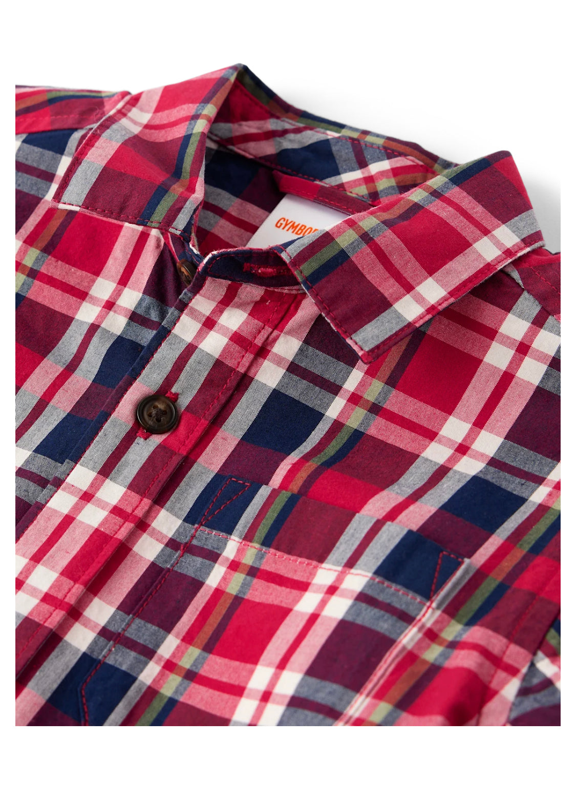 Boys Plaid Poplin Shirt by Gymboree (Teen size 10)