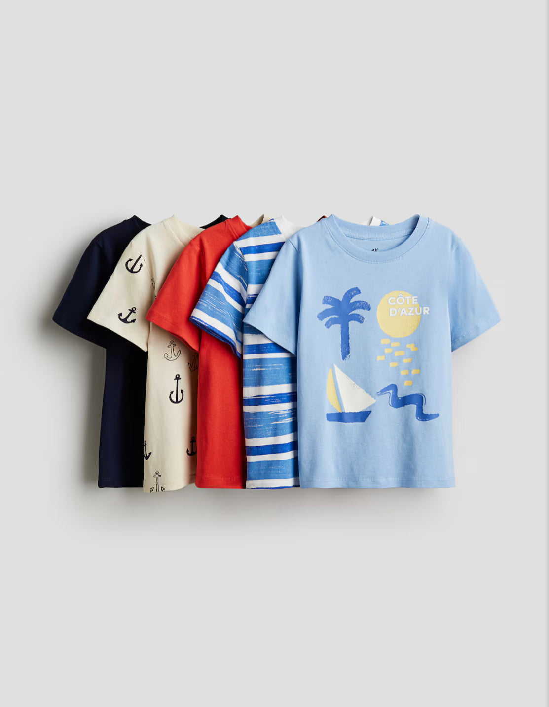 Boys 5-Set T-shirts by H&M