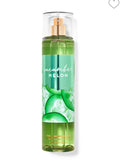 Cucumber Melon Fragrance Mist by Bath and Body Works.