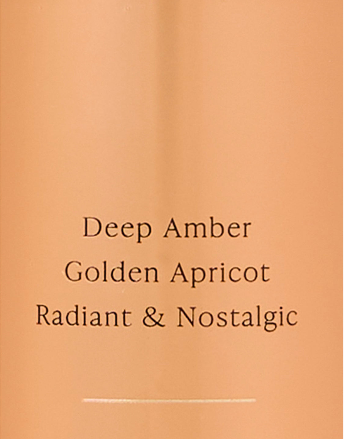 Amber Romance Fragrance Mist by Victoria’s Secret.