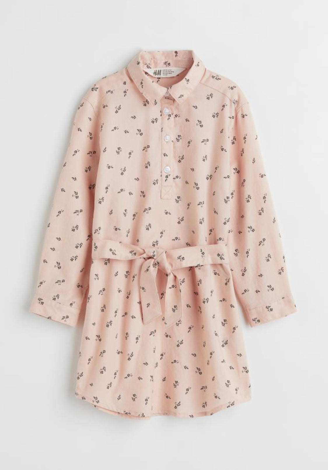 Girls Belted Shirt Dress by H&M.