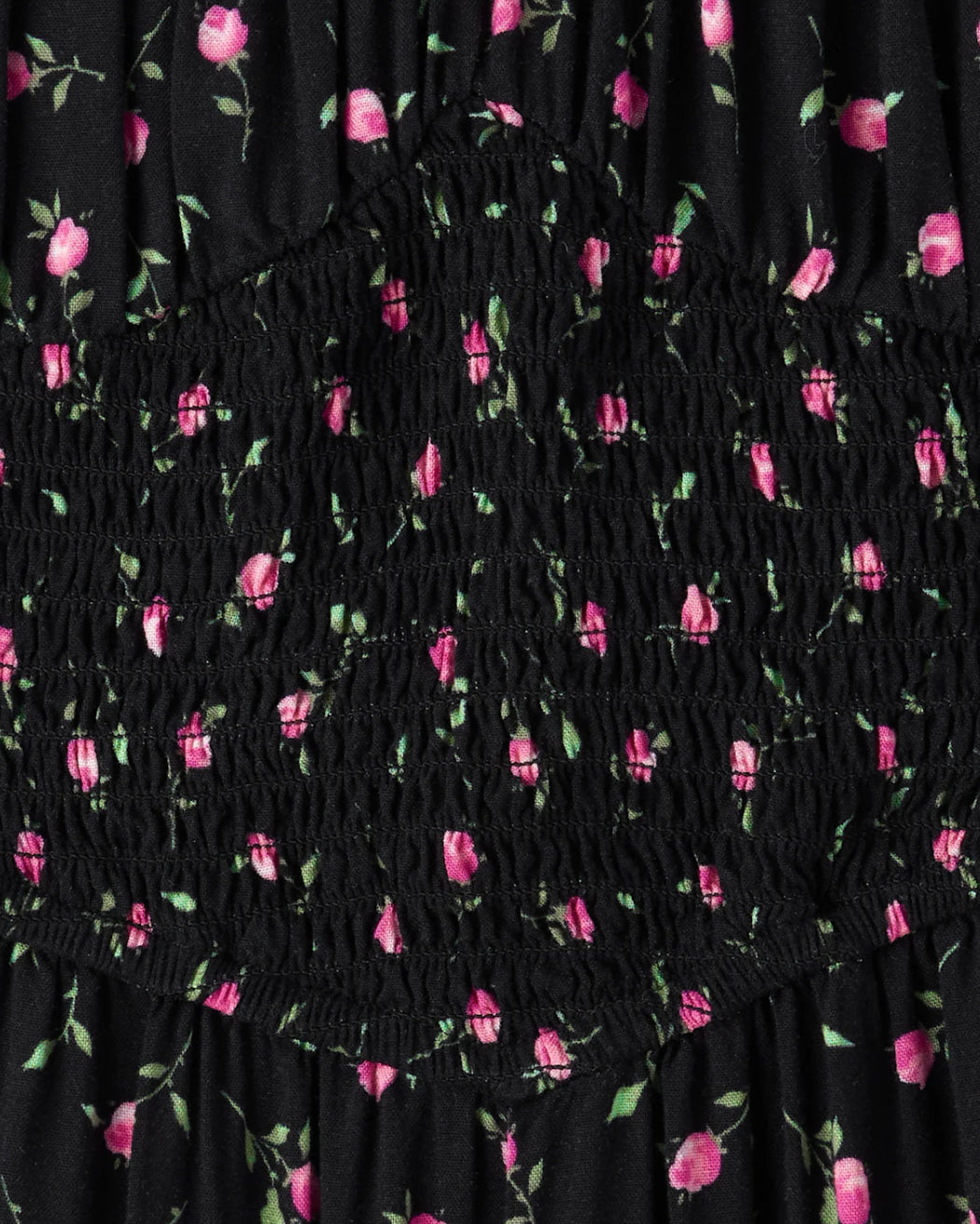 Tween Girls Floral Smocked Dress