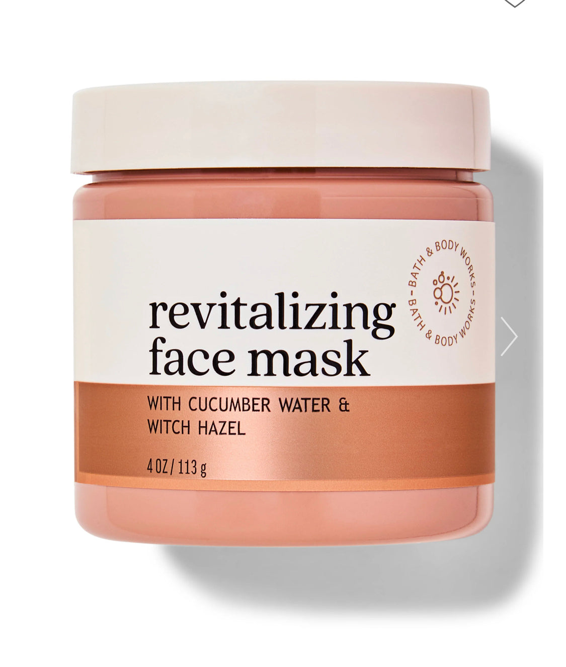 Revitalizing Face Mask by Bath and Body Works.