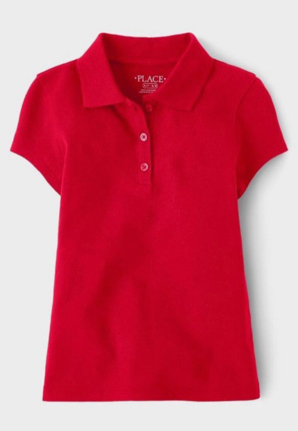 Girls Uniform Raffle Pique Polo.