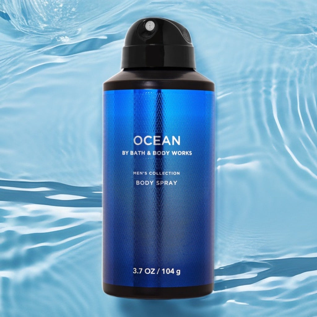 Men’s Ocean Body Spray by Bath and Body Works.