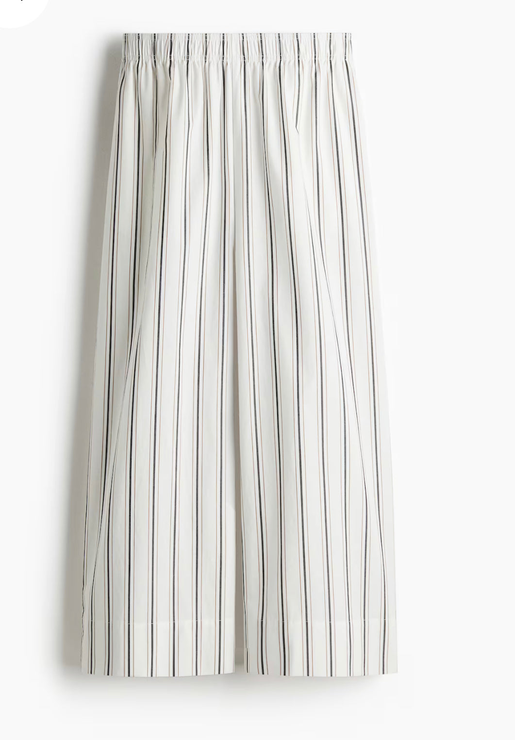 Women’s Ankle-Length Cotton Pants by H&M.