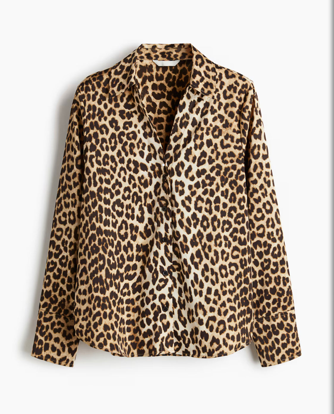 Women’s V-Neck Satin Blouse by H&M