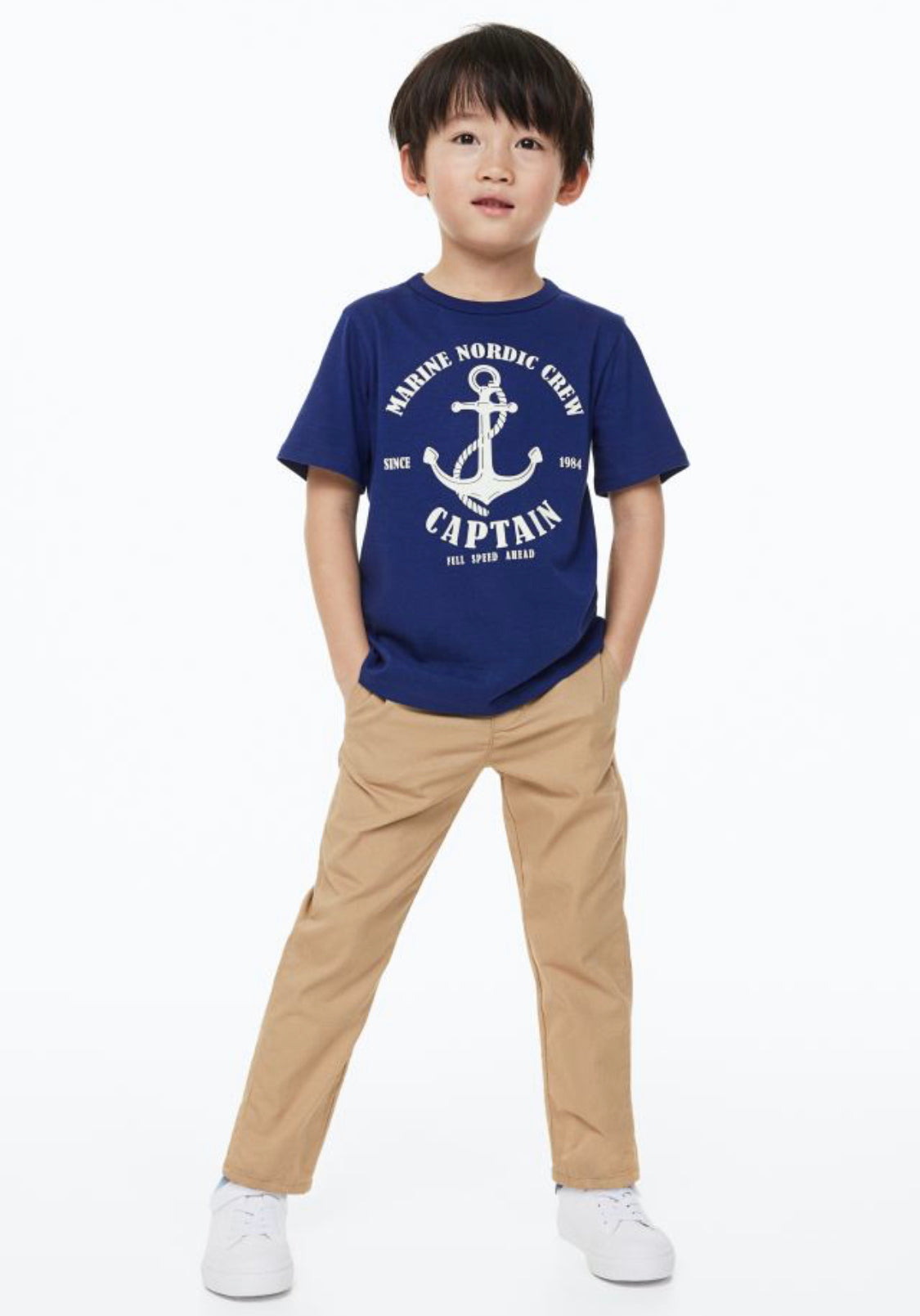 Boys Cotton Chino Pants by H&M