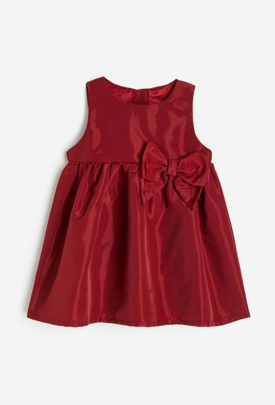 Baby Bow-Detailed Dress by H&M. (Size: 1-2Y)
