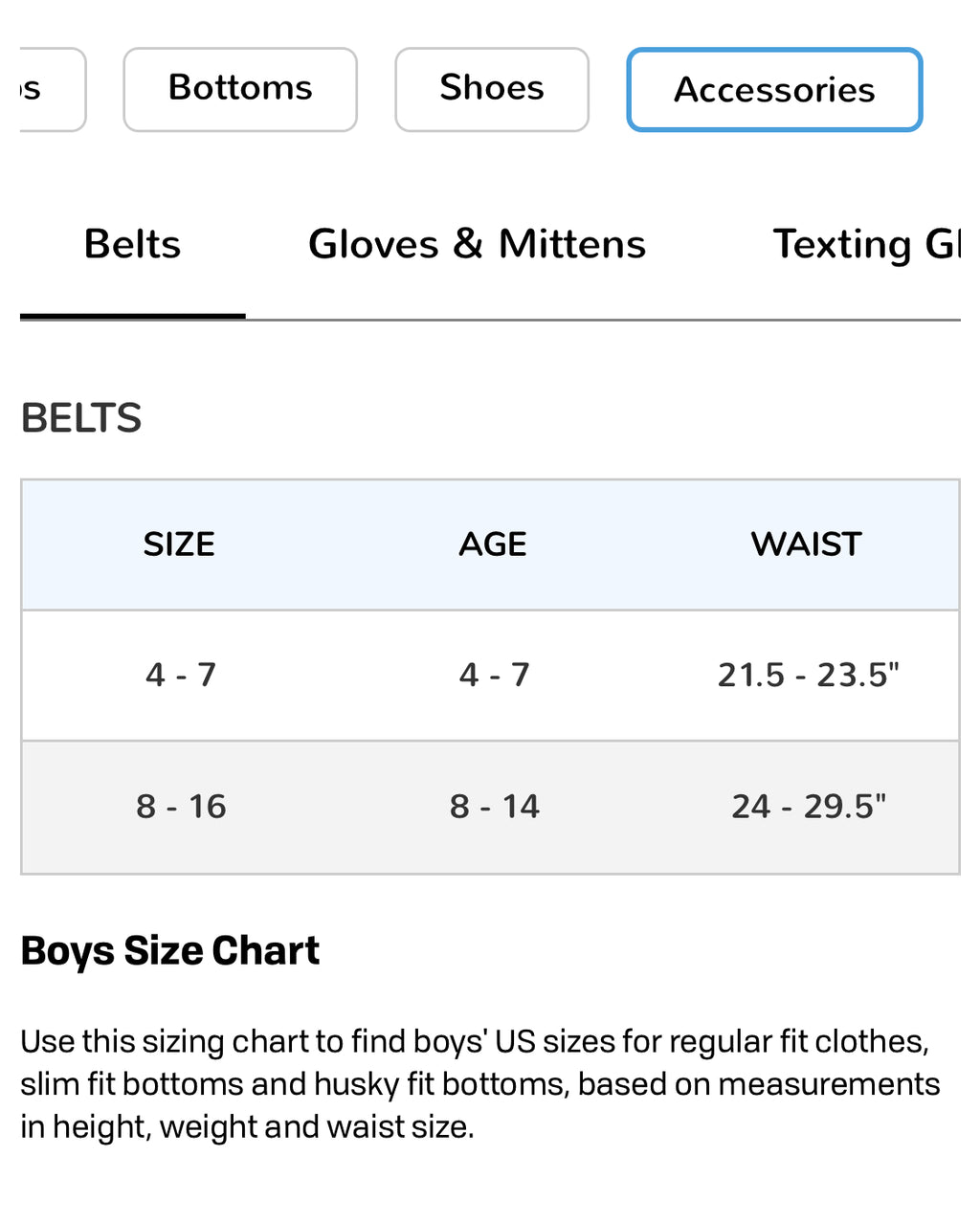 Boys 2-Pack Leather Belt