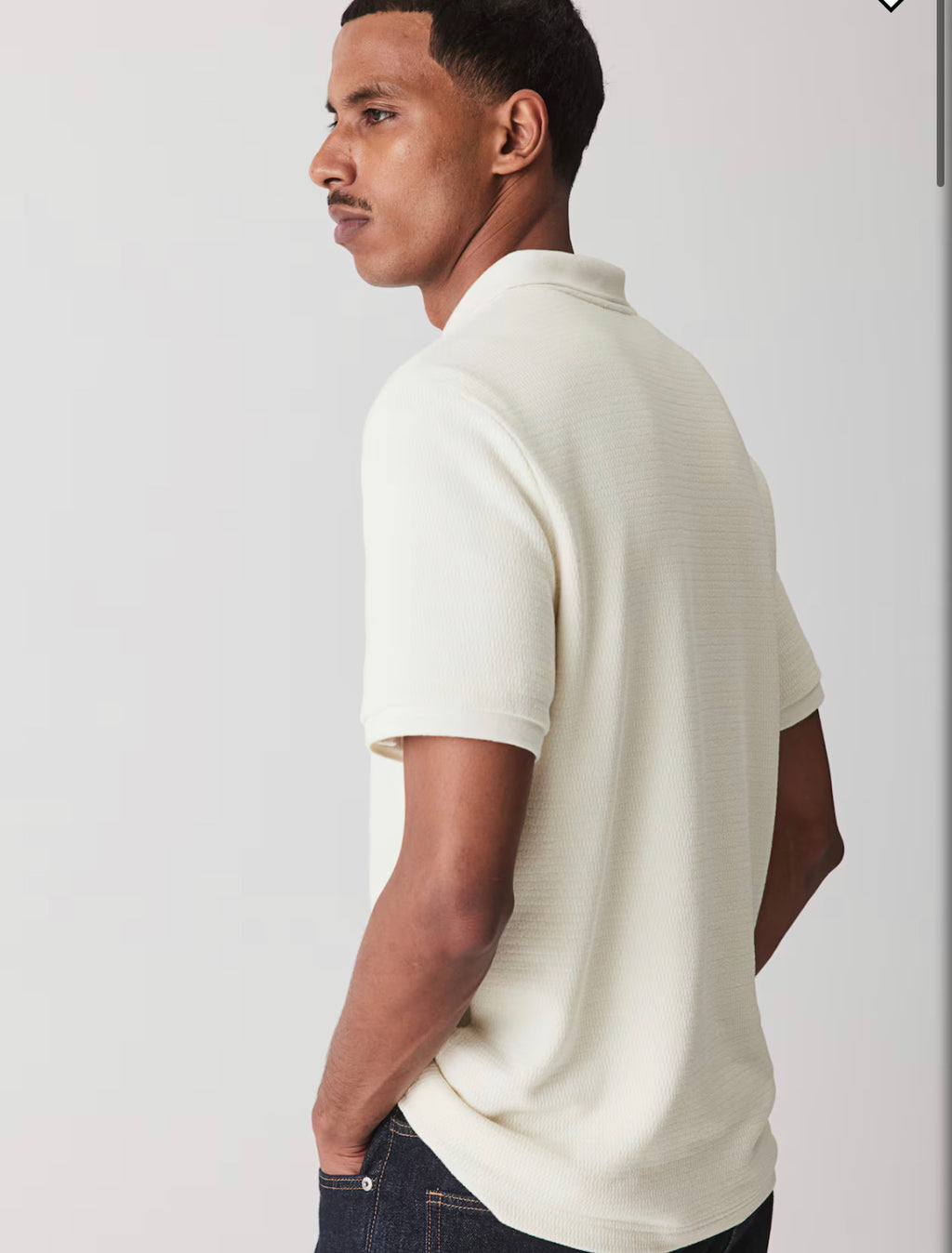 Men’s Slim Fit Polo Shirt by H&M.