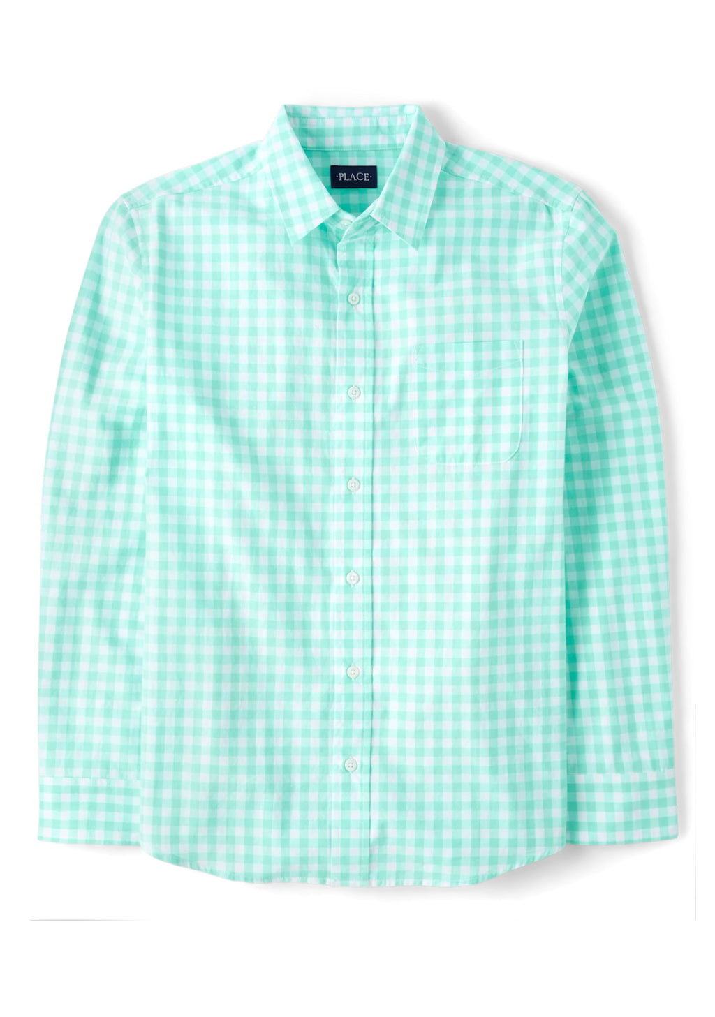 Men’s Cotton Poplin Button Up Shirt.