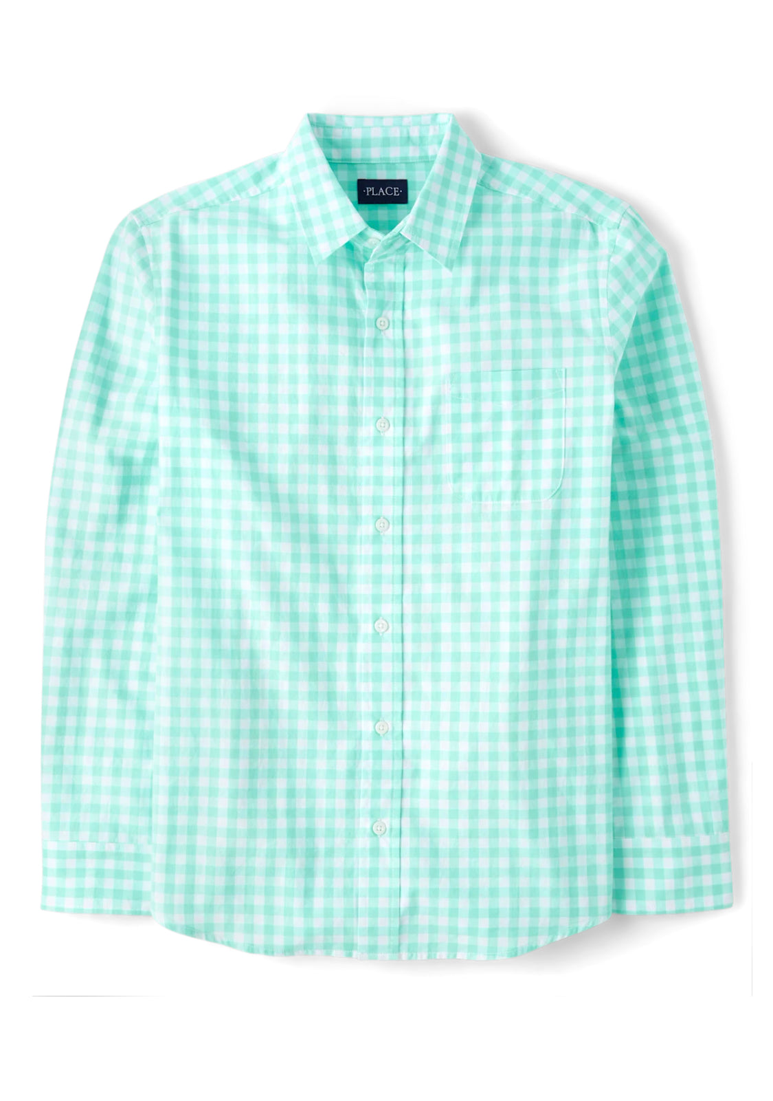 Men’s Cotton Poplin Button Up Shirt.