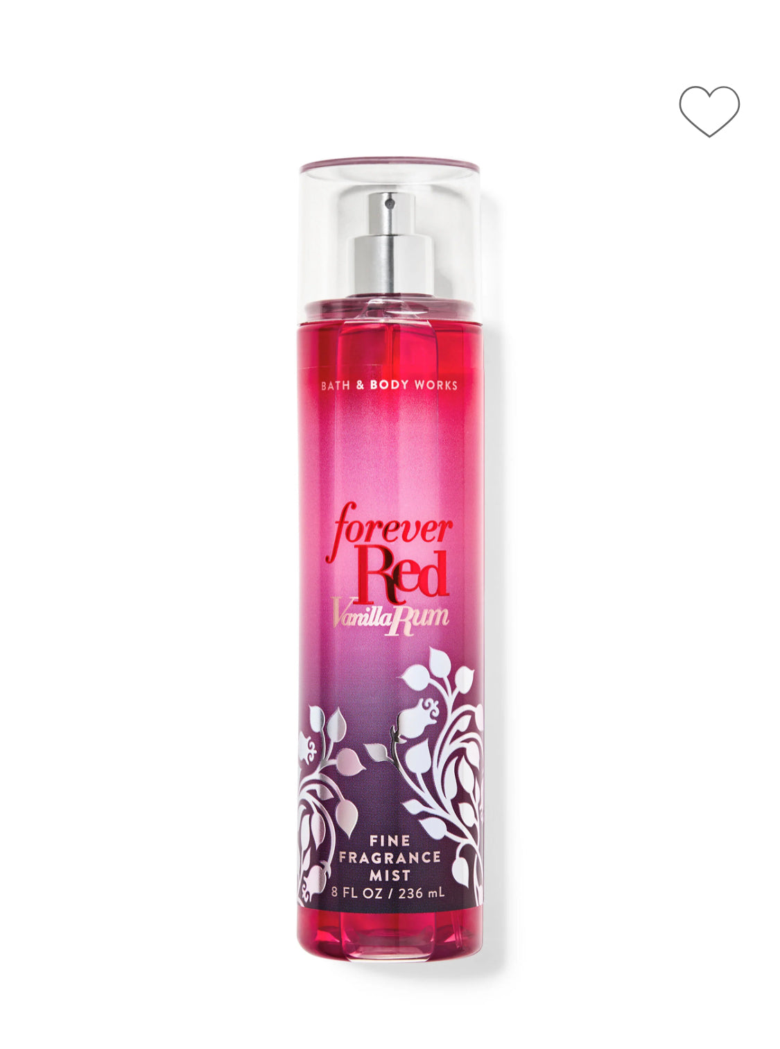 Forever Red Vanilla Rum by Bath and Body Works.
