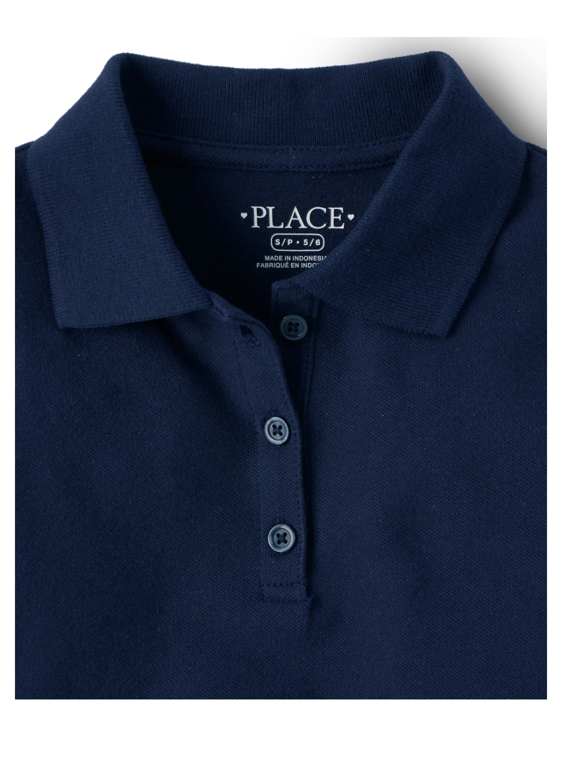Girls Uniform Raffle Pique Polo.