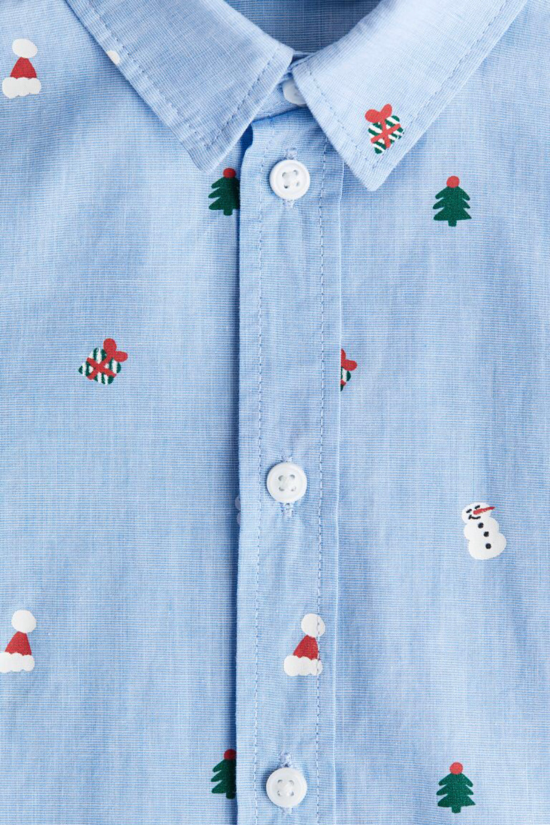 Boys Long Sleeve Button Up Shirt