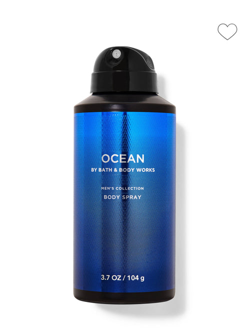 Men’s Ocean Body Spray by Bath and Body Works.